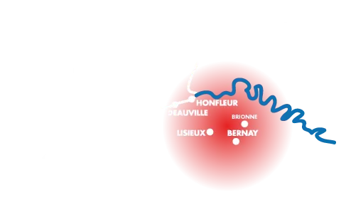 Zone d'intervention de l'entreprise Christophe Douvenou en Normandie