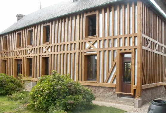 Rénovation de maison normande dans l'Eure et le Calvados